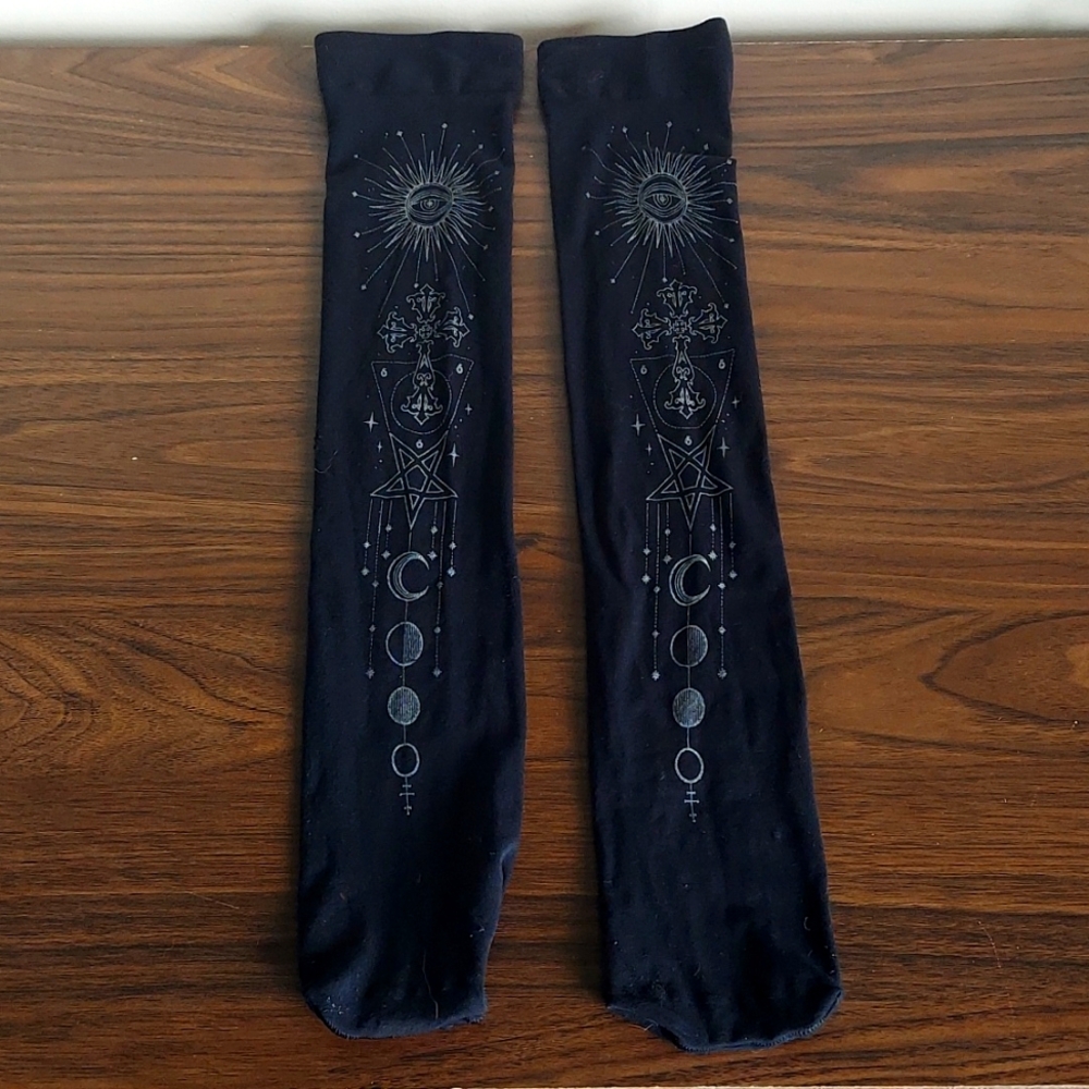 Killstar Knee High Celestial Stockings